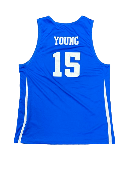 Ryan Young Duke Basketball Player Exclusive Reversible Practice Jersey (Size XLT)