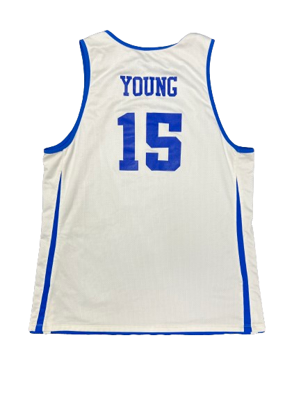 Ryan Young Duke Basketball Player Exclusive Reversible Practice Jersey (Size XLT)