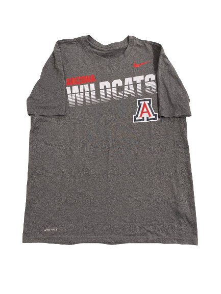 Jordan Mains Arizona Basketball Team-Issued T-Shirt (Size L)