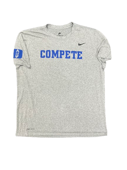 Ryan Young Duke Basketball Player Exclusive "COMPETE" Practice Shirt with 