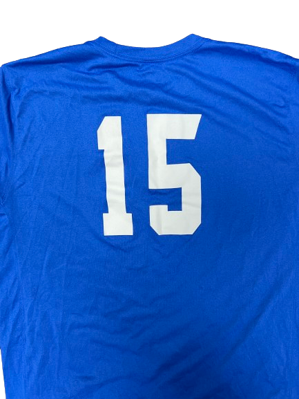 Ryan Young Duke Basketball Player Exclusive "ONE VISION" Practice Shirt with 