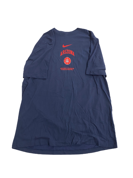 Jordan Mains Arizona Basketball Team-Issued T-Shirt (Size XL)