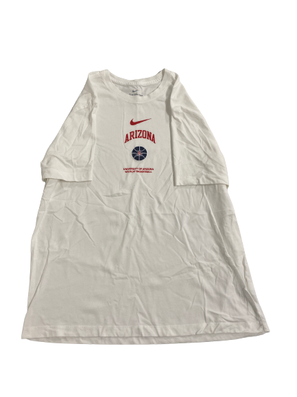 Jordan Mains Arizona Basketball Team-Issued T-Shirt (Size XL)