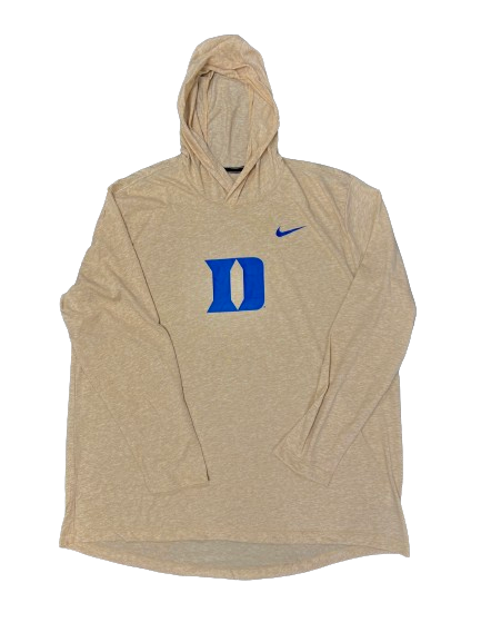 Ryan Young Duke Basketball Team Issued Performance Hoodie (Size XXL)