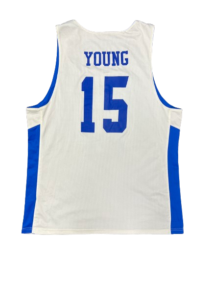 Ryan Young Duke Basketball Player Exclusive Reversible Practice Jersey (Size XL)