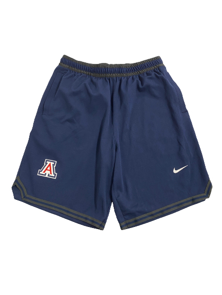 Jordan Mains Arizona Basketball Player-Exclusive Premium Mesh Shorts (Size L)
