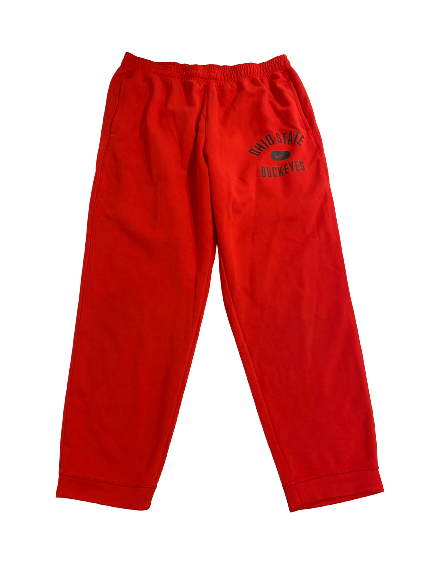 Noah Potter Ohio State Football Team-Issued Sweatpants (Size XXL)