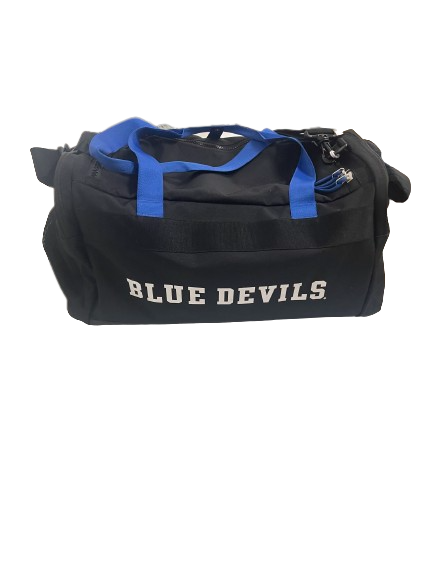 Dereck Lively II Duke Basketball Player Exclusive Duffle Bag WITH PLAYER TAG