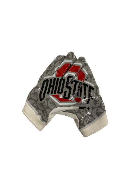 Noah Potter Ohio State Football Player-Exclusive Gloves (Size XXL)