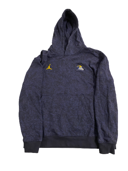Nikhai Hill-Green Michigan Football Team-Issued Sweatshirt (Size XL)