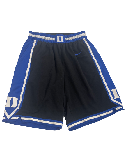 Dereck Lively II Duke Basketball Team Issued Replica Game Shorts (SIZE XL)