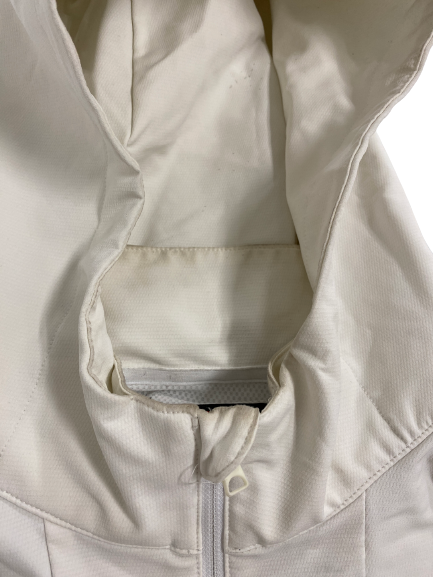 Nikhai Hill-Green Michigan Football Player-Exclusive Short Sleeve Quarter-Zip Jacket (Size XL)