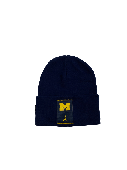 Nikhai Hill-Green Michigan Football Team-Issued Beanie Hat