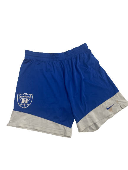 Dereck Lively II Duke Basketball Player Exclusive *RARE* "THE BROTHERHOOD" Shorts (SIZE XL)