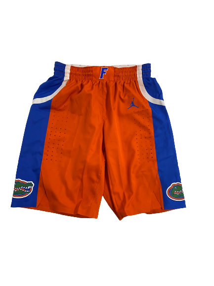 Kyle Lofton Florida Basketball 2022-2023 Game Worn Shorts (Size 34)