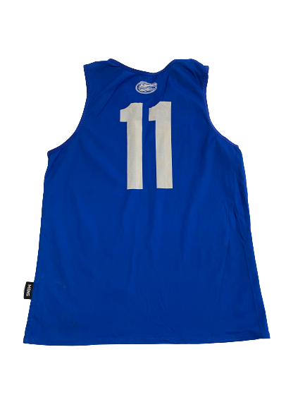 Kyle Lofton Florida Basketball Player-Exclusive Reversible Practice Jersey (Size M)
