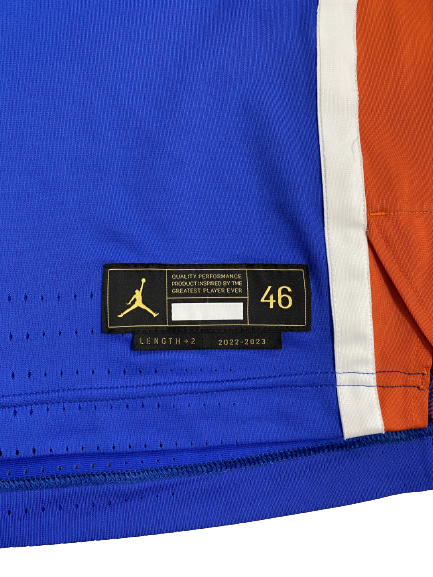 Kyle Lofton Florida Basketball 2022-2023 Season Game-Worn Jersey With *RARE* SEC Graduate Patch (Size 46)