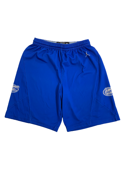 Kyle Lofton Florida Basketball Player-Exclusive Practice Shorts (Size M)