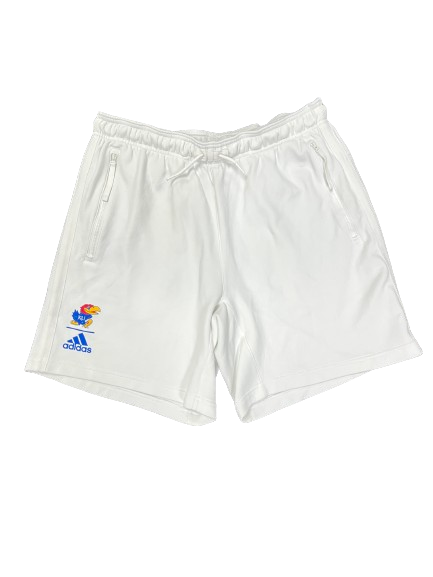 Michael Jankovich Kansas Basketball Player Exclusive Premium Sweatshorts (Size L)