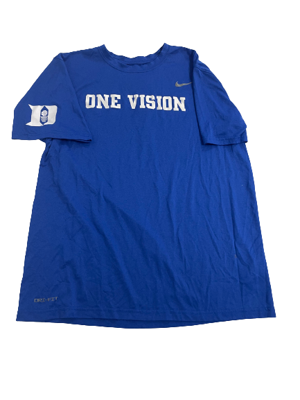 Dereck Lively II Duke Basketball Player Exclusive "ONE VISION" T-Shirt with 