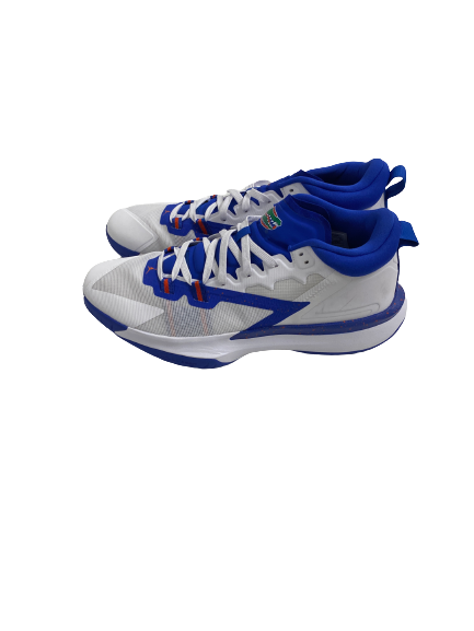 Kyle Lofton Florida Basketball Player-Exclusive Zion 1 Shoes (Size 14)