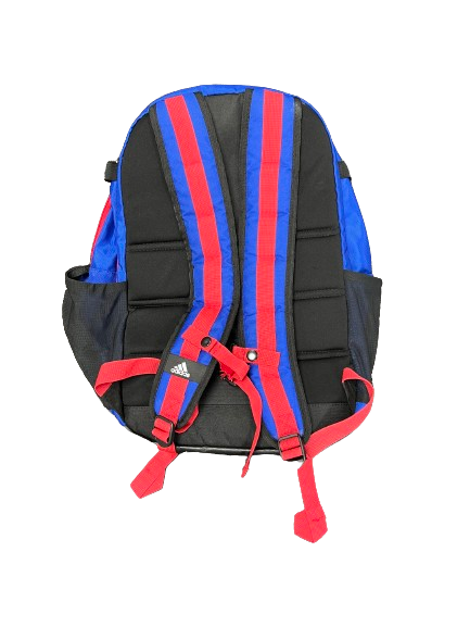 Michael Jankovich Kansas Basketball Player Exclusive Travel Backpack with Player Tag