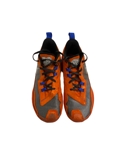 Kyle Lofton Florida Basketball Player-Exclusive Jordan One Take 4 Shoes (Size 12.5)