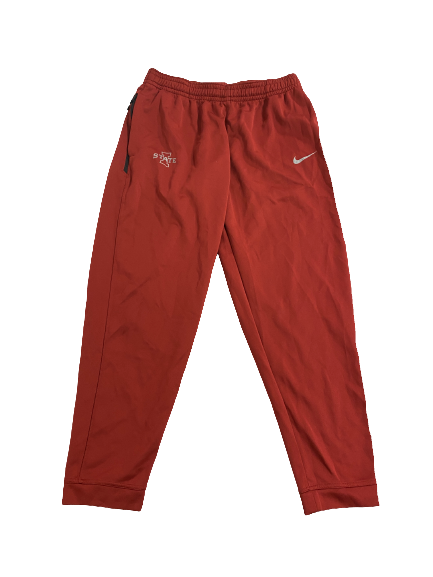 Javan Johnson Iowa State Basketball Team-Issued Sweatpants (Size XL)