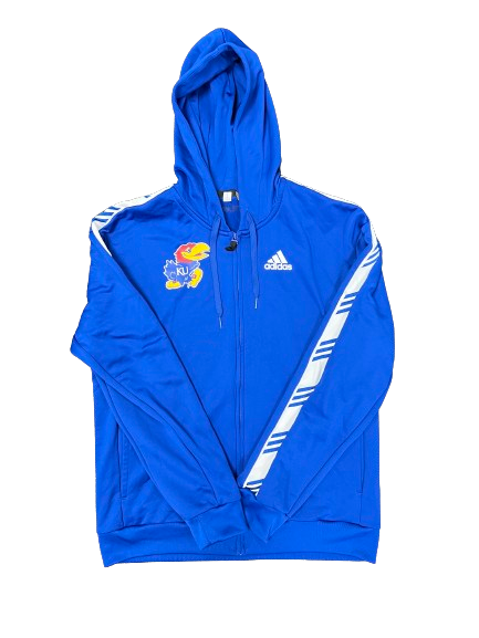 Michael Jankovich Kansas Basketball Player Exclusive Travel Jacket (Size M)
