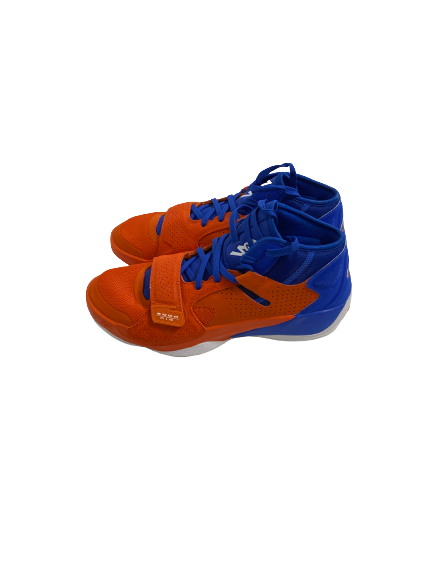 Kyle Lofton Florida Basketball Player-Exclusive Zion 2 Shoes (Size 12.5)