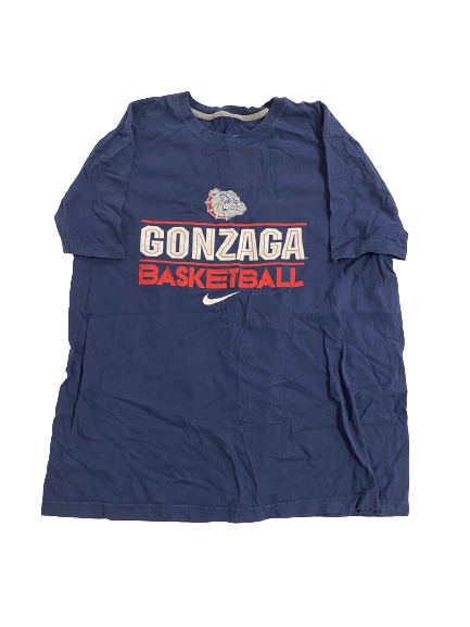 Matthew Lang Gonzaga Basketball Team-Issued T-Shirt (Size XL)