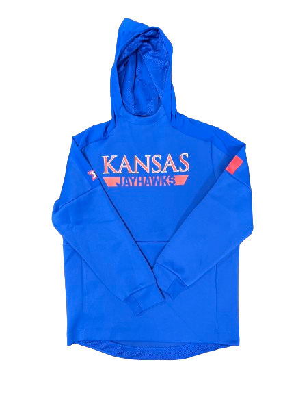 Michael Jankovich Kansas Basketball Team Issued Travel Sweatshirt (Size L)