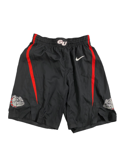 Matthew Lang Gonzaga Basketball 2020-2021 Season Game Shorts (Size 36)