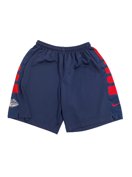 Matthew Lang Gonzaga Basketball Player-Exclusive Practice Shorts (Size XL)