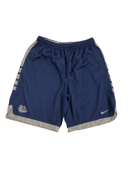 Matthew Lang Gonzaga Basketball Player-Exclusive Practice Shorts (Size L)