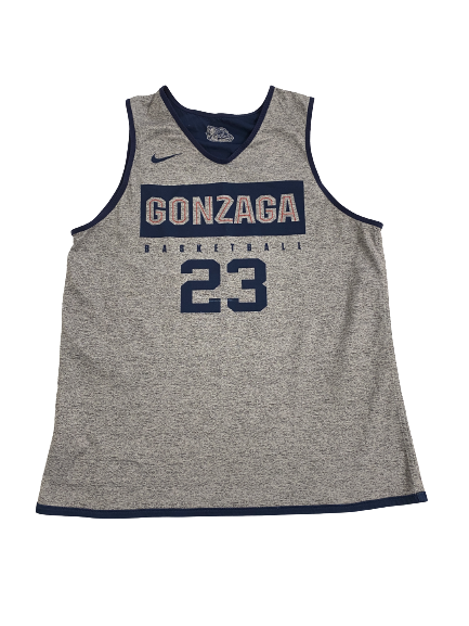 Matthew Lang Gonzaga Basketball Player-Exclusive Practice Jersey (Size L)