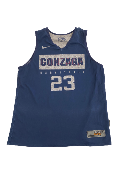 Matthew Lang Gonzaga Basketball Player-Exclusive Practice Jersey (Size L)