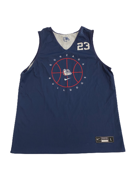 Matthew Lang Gonzaga Basketball Player-Exclusive Practice Jersey (Size L)