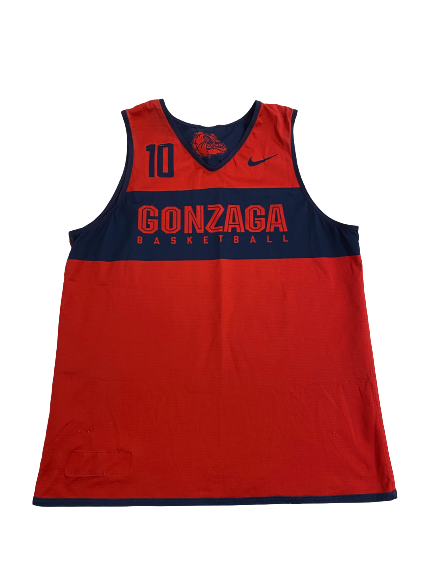 Matthew Lang Gonzaga Basketball Player-Exclusive Practice Jersey (Size L)