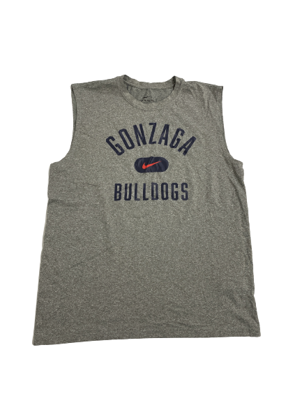 Matthew Lang Gonzaga Basketball Team-Issued Workout Tank (Size L)