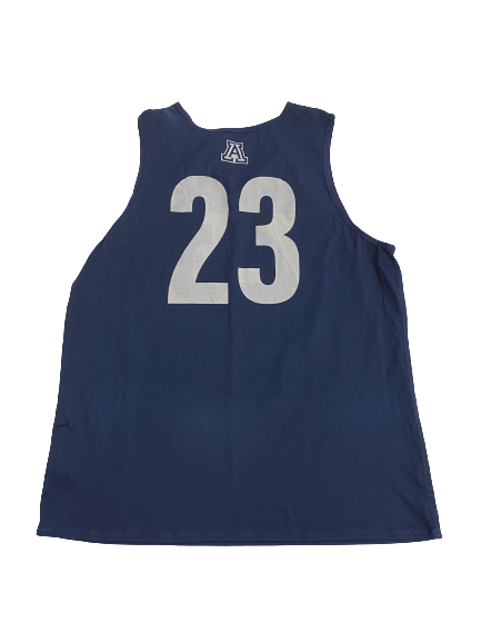 Matthew Lang Arizona Basketball Player-Exclusive Reversible Practice Jersey (Size L)