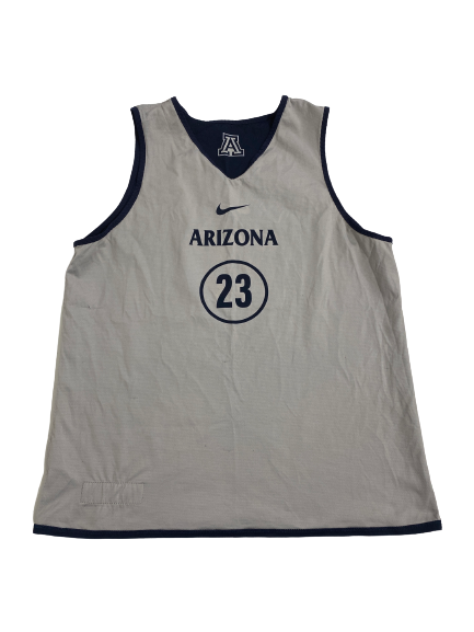 Matthew Lang Arizona Basketball Player-Exclusive Reversible Practice Jersey (Size L)