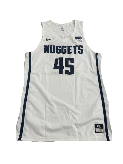 Thomas Welsh Denver Nuggets Summer League Game-Worn Jersey (Size XLT)