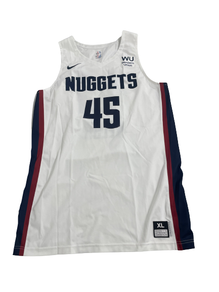Thomas Welsh Denver Nuggets Summer League Game-Worn Jersey (Size XL)