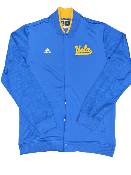 Thomas Welsh UCLA Basketball Player Exclusive Pregame Warm-Up Jacket (Size XL)