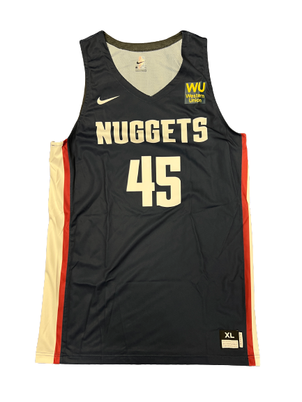 Thomas Welsh Denver Nuggets Summer League Game-Worn Uniform Set