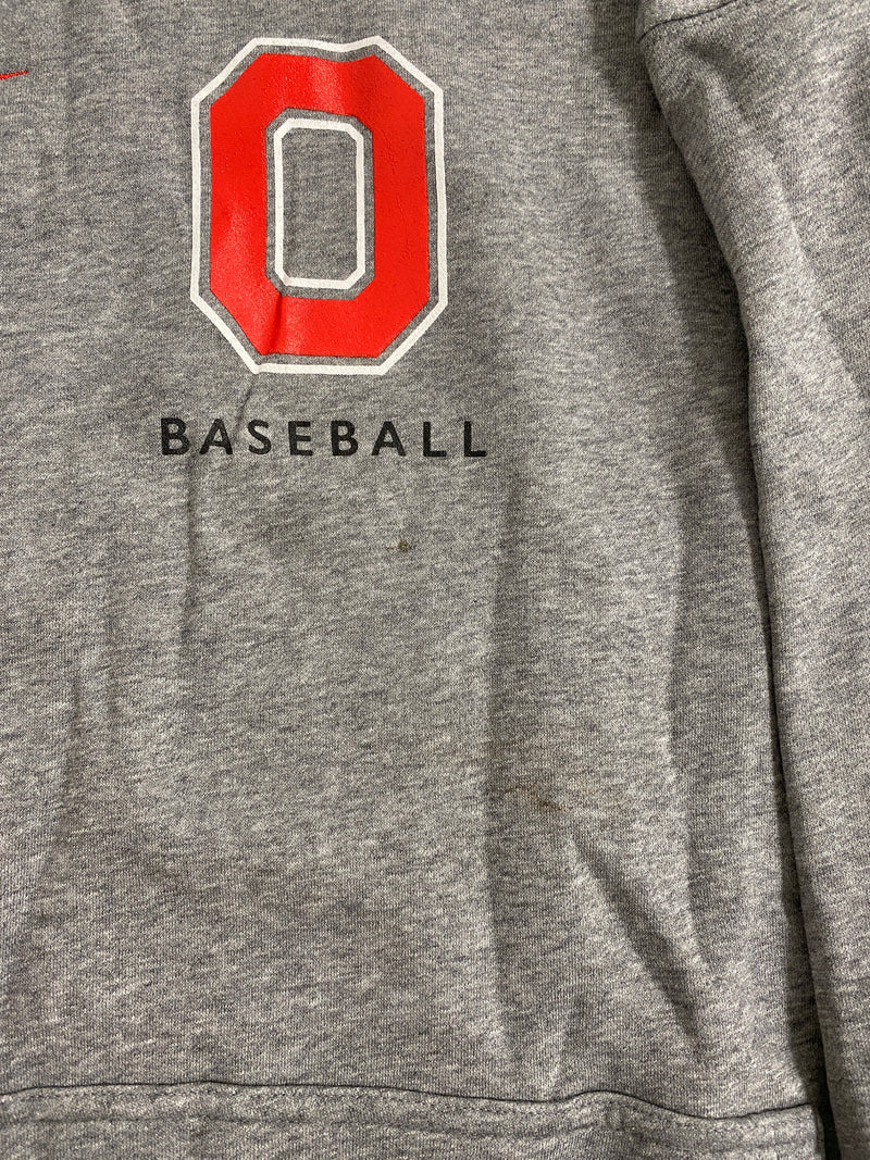 Marcus Ernst Ohio State Baseball Team-Issued Hoodie (Size XL)