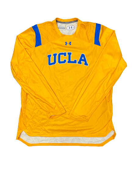 Thomas Welsh UCLA Basketball Player-Exclusive Pre-Game Warm-Up Shooting Shirt (Size XXL)