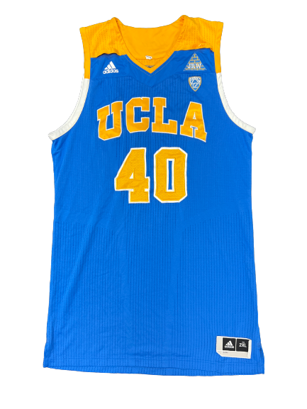 Thomas Welsh UCLA Basketball SIGNED Game Issued Jersey (Size XXL Length +4)