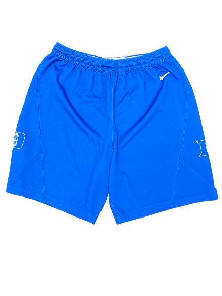 Dereck Lively II Duke Basketball Player Exclusive Practice Shorts (Size XL)